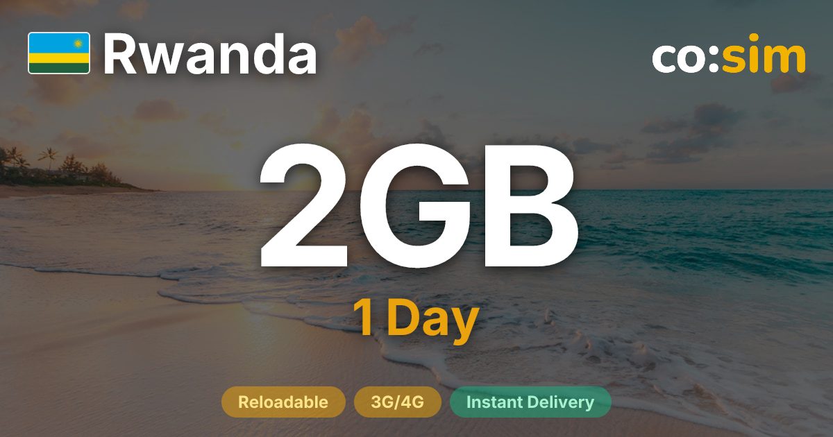 Rwanda eSIM — 2GB+∞