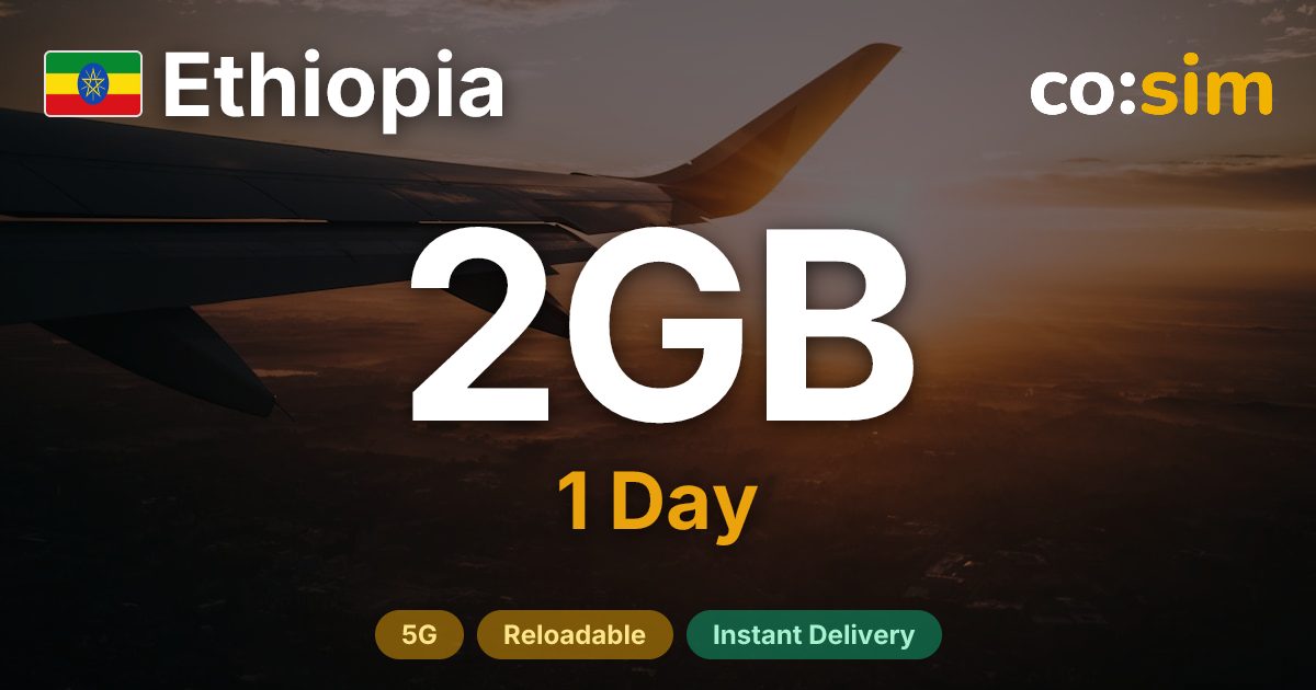 Ethiopia eSIM — 2GB+∞