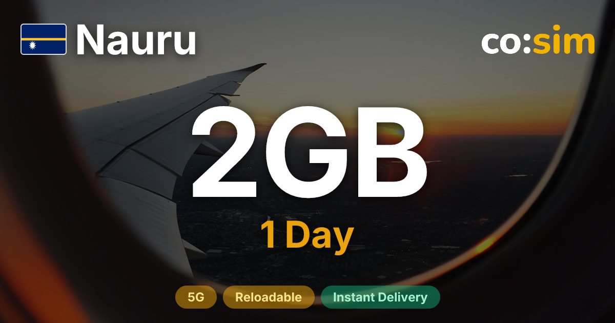 Nauru eSIM — 2GB+∞