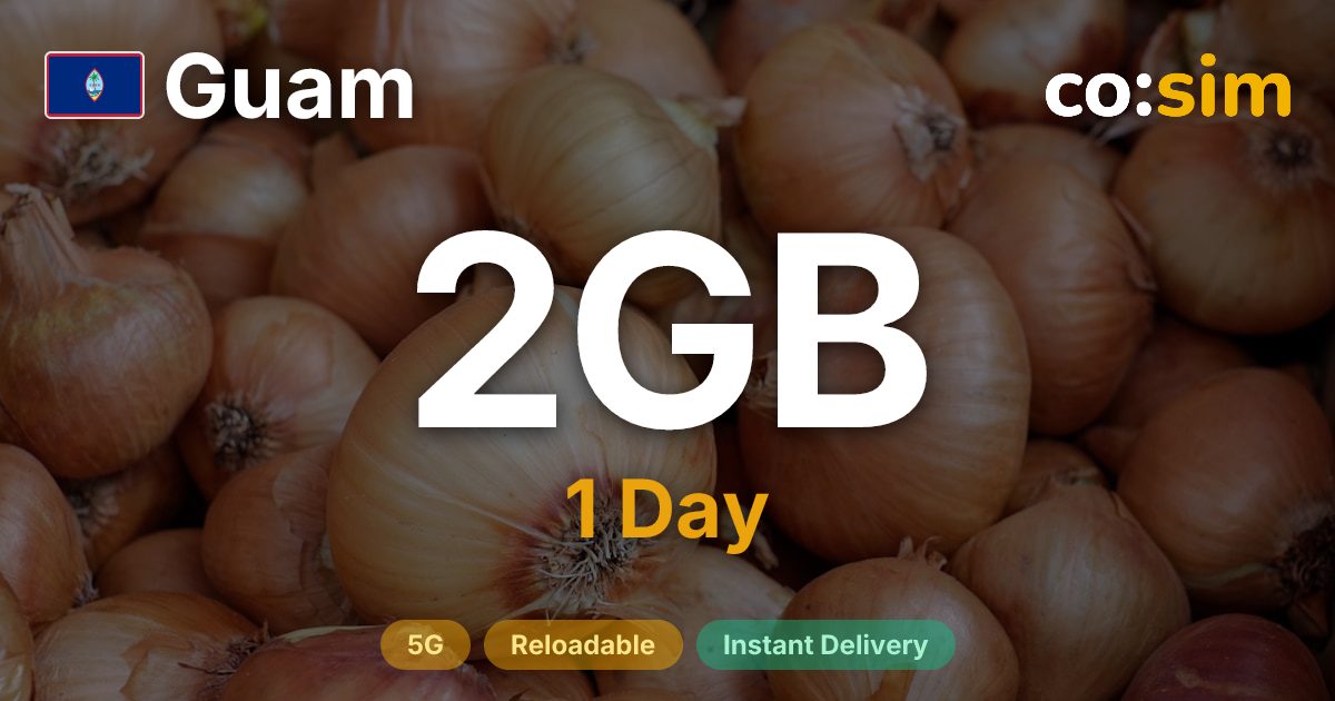 Guam eSIM — 2GB+∞