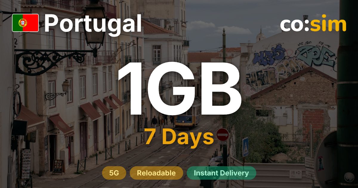 Portugal eSIM — 1GB
