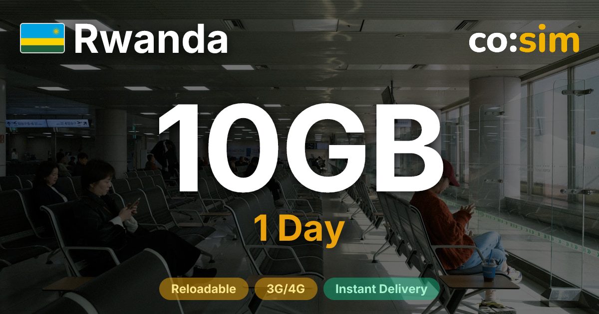 Ruanda eSIM — 10GB+∞