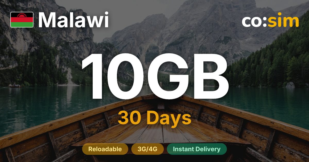 Malawi eSIM — 10GB