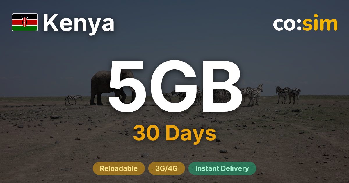 Kenya eSIM — 5GB