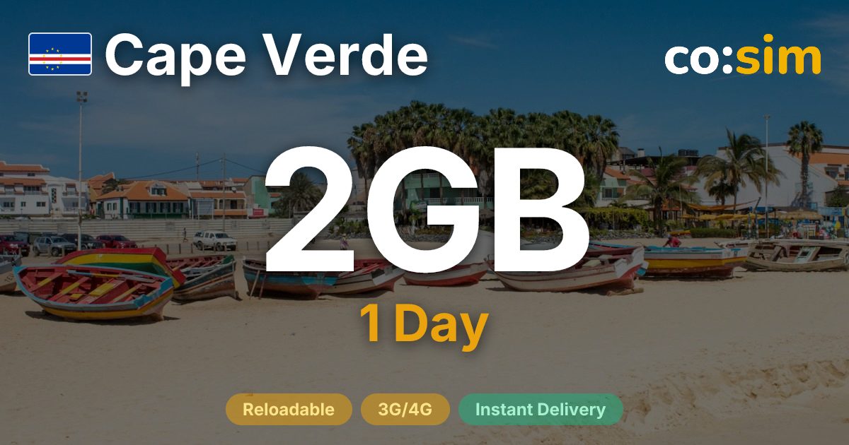 Cape Verde eSIM — 2GB+∞