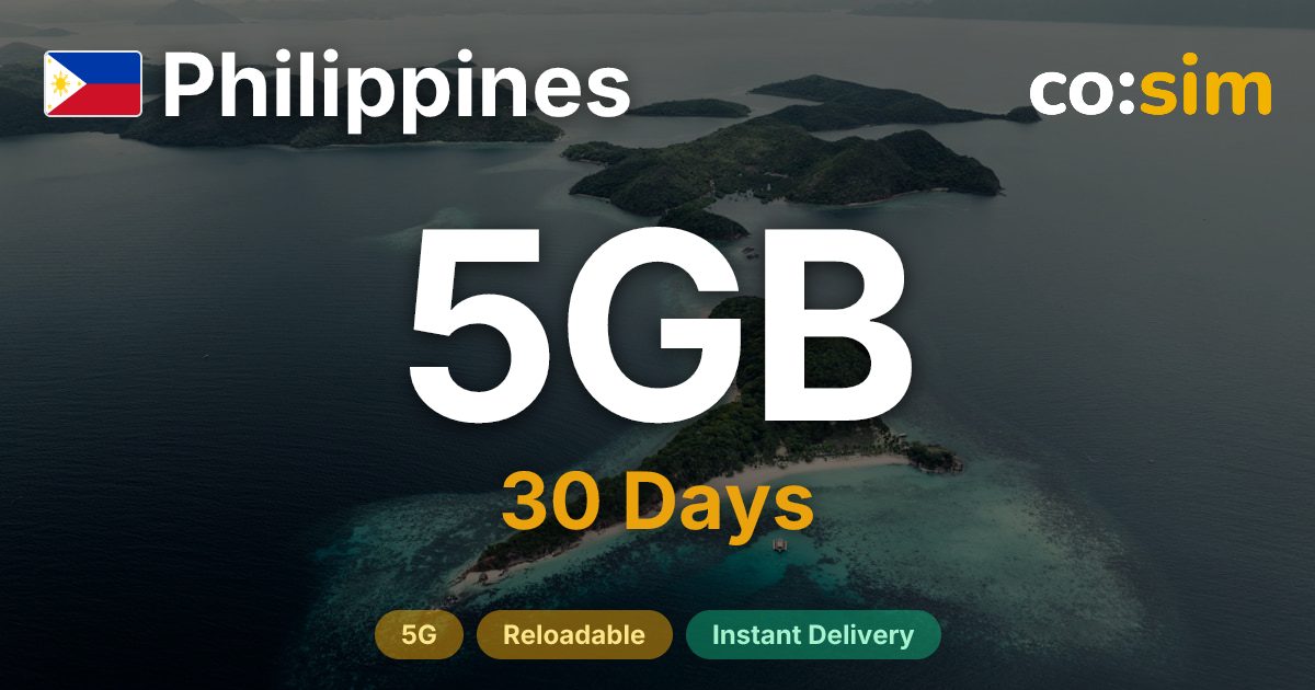 Philippines eSIM — 5GB