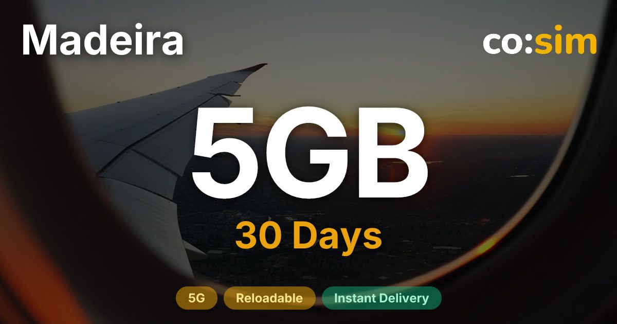 Madeira eSIM โ 5GB