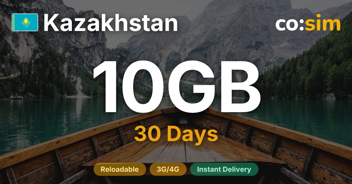 Kazakhstan eSIM — 10GB
