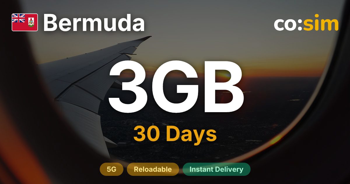 Bermuda eSIM — 3GB