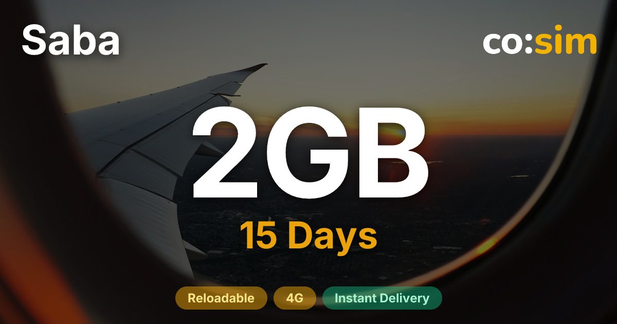 Saba eSIM — 2GB