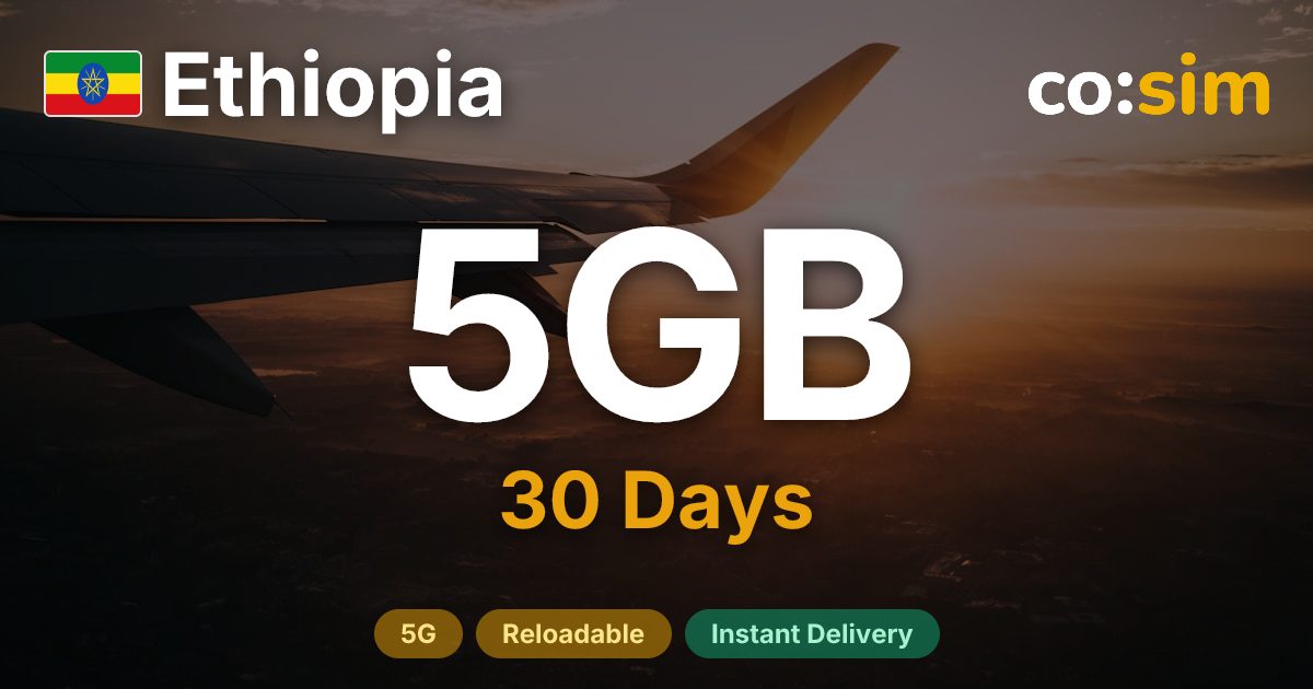 Ethiopia eSIM — 5GB