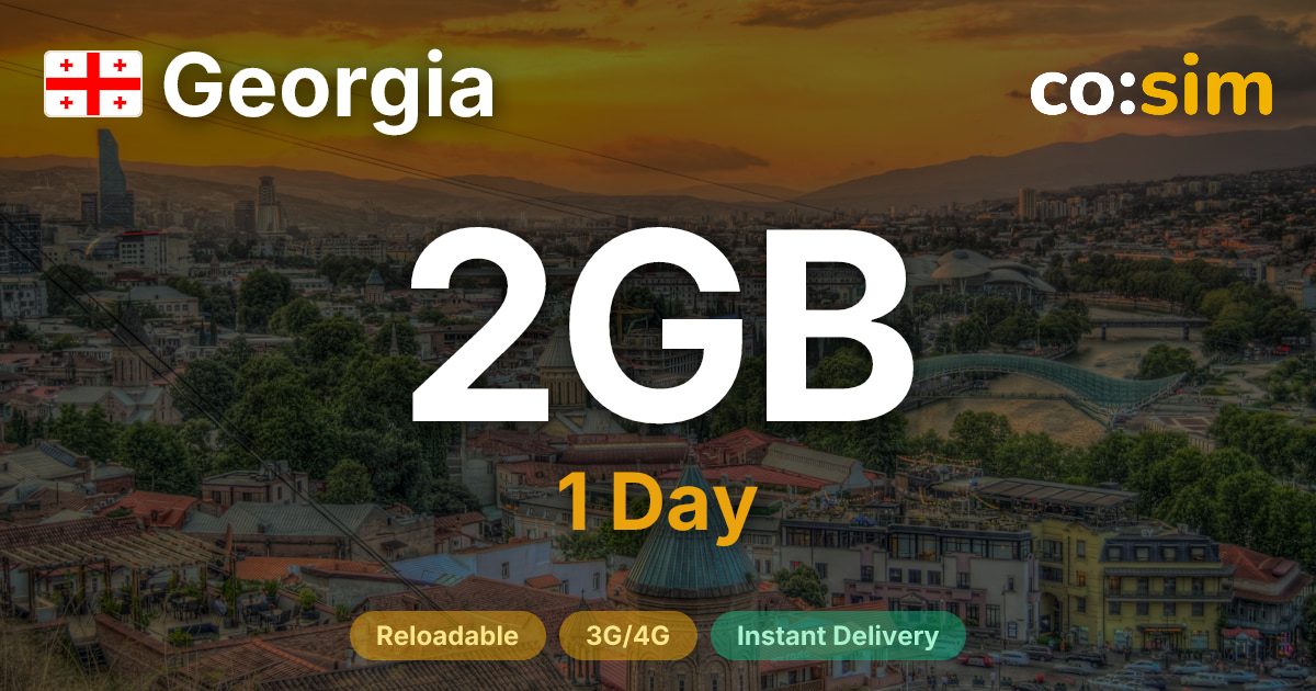 Georgia eSIM — 2GB+∞