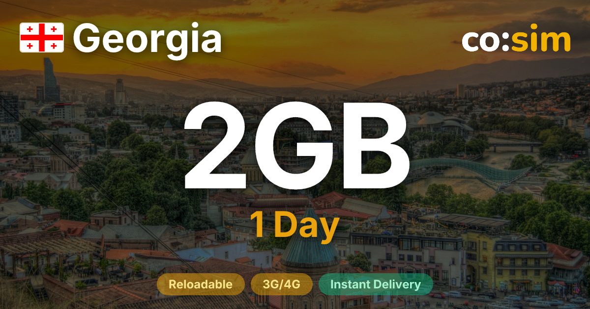 Georgia eSIM — 2GB+∞