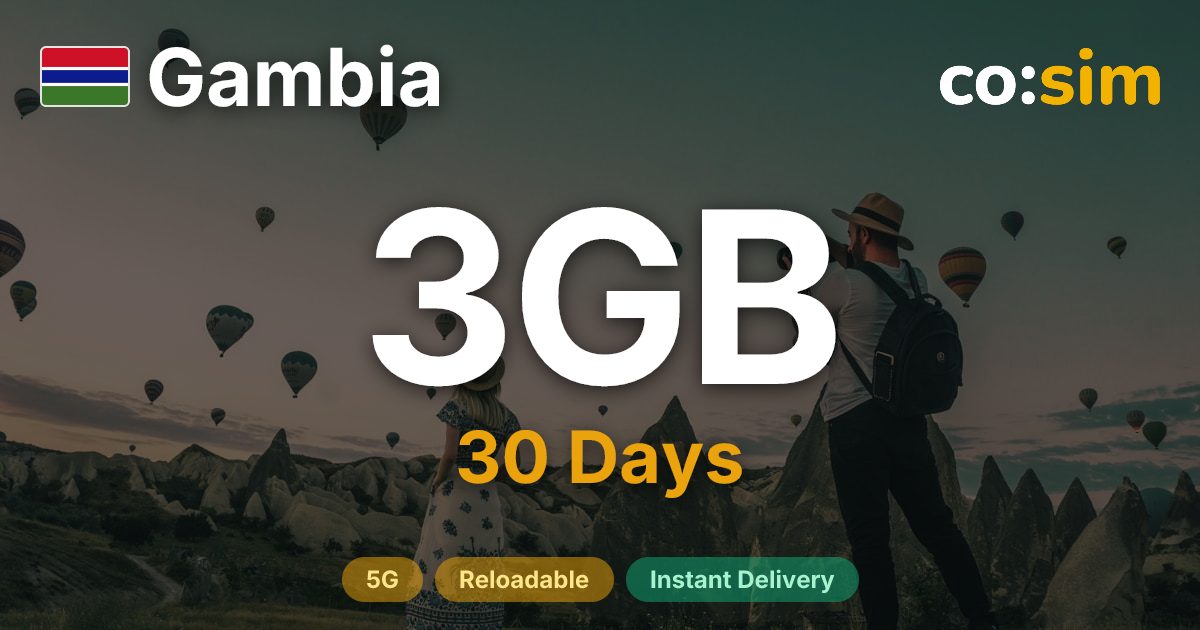 Gambia eSIM — 3GB