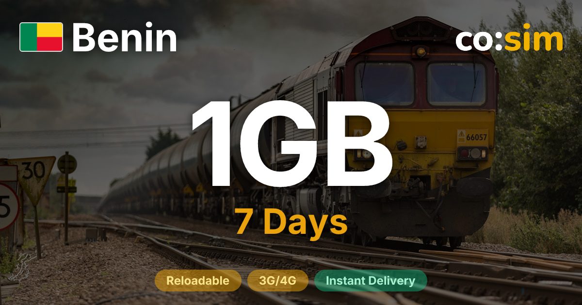 Benin eSIM — 1GB