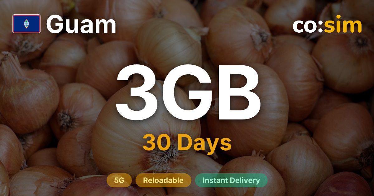 Guam eSIM — 3GB
