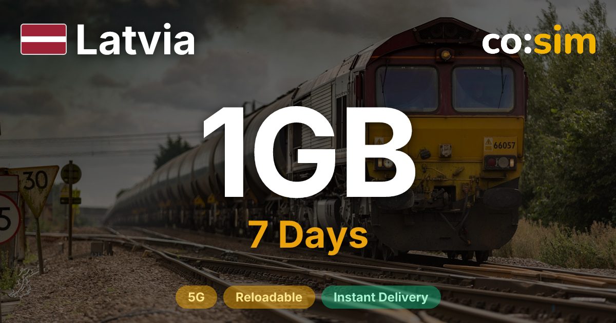 Latvia eSIM — 1GB