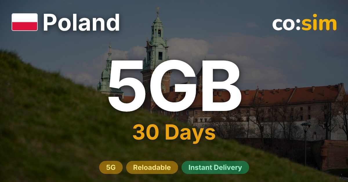 Poland eSIM — 5GB