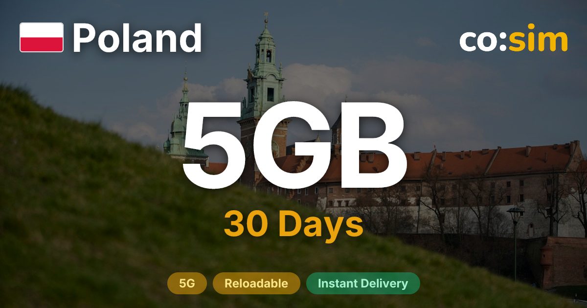Polen eSIM — 5GB