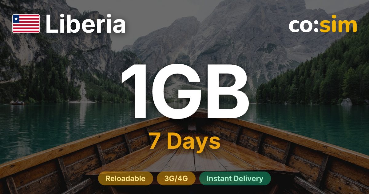 Liberia eSIM — 1GB
