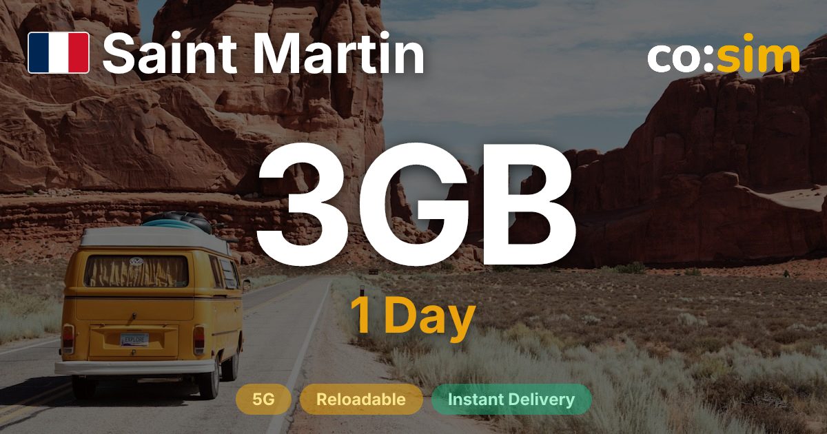 San Martín eSIM — 3GB+∞