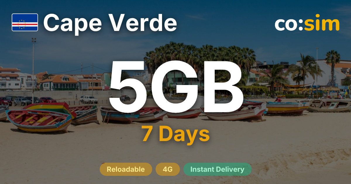 Kap Verde eSIM — 5GB