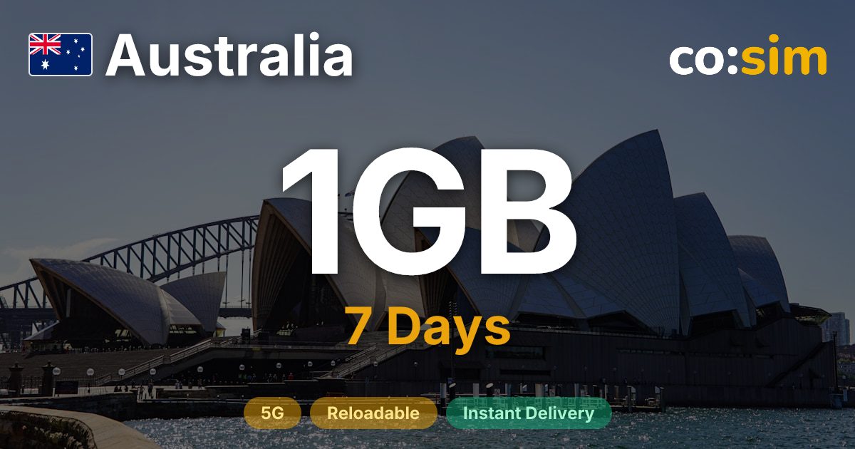 Australia eSIM — 1GB