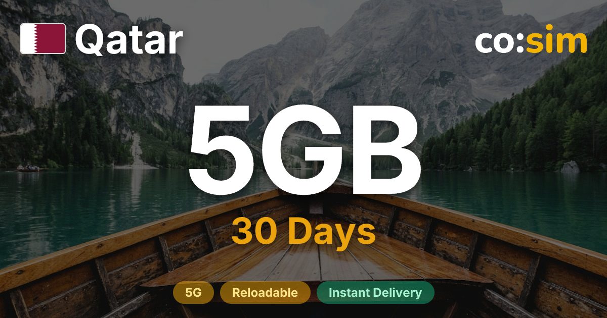 Katar eSIM — 5GB