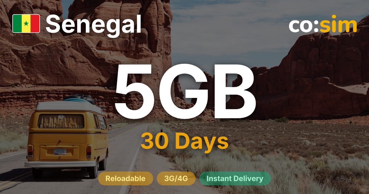 Senegal eSIM — 5GB