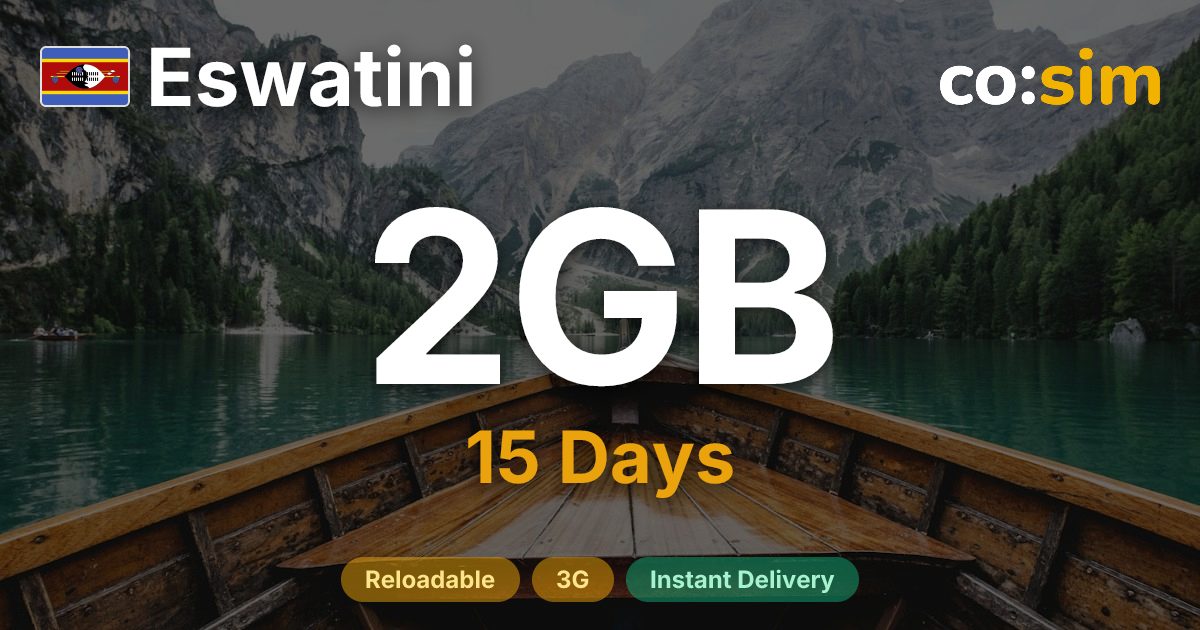 Esuatini eSIM — 2GB