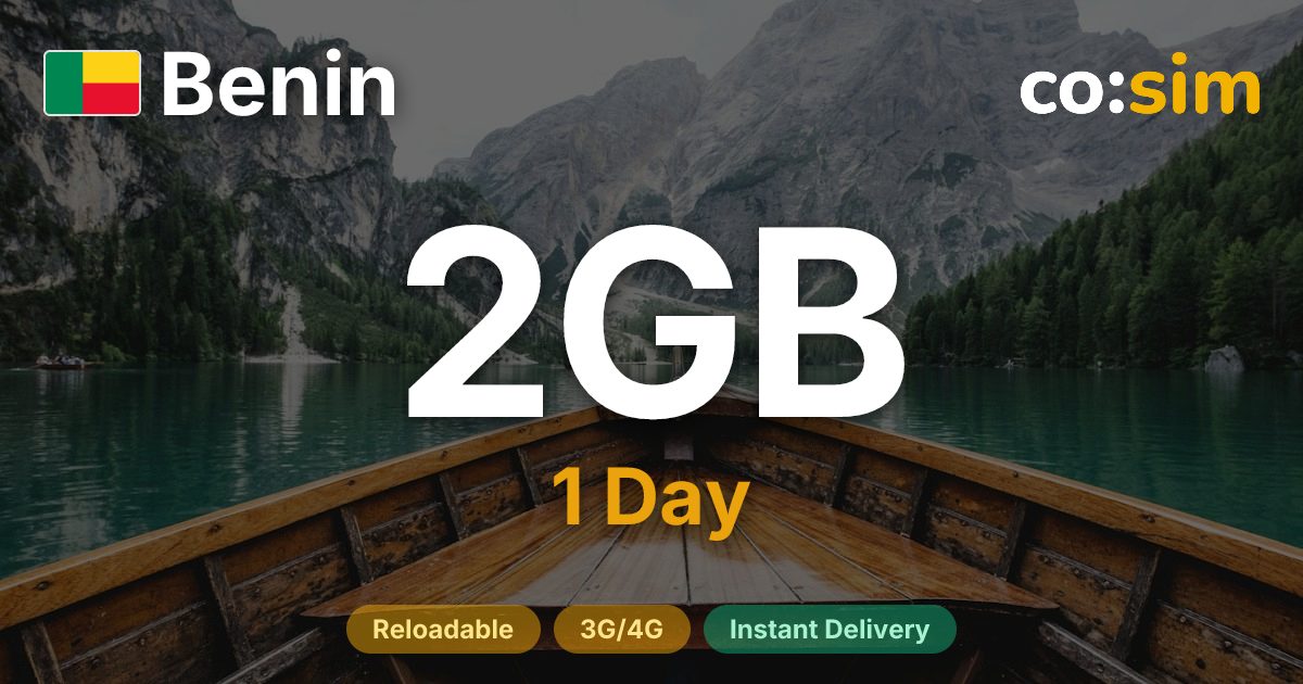 Benín eSIM — 2GB+∞