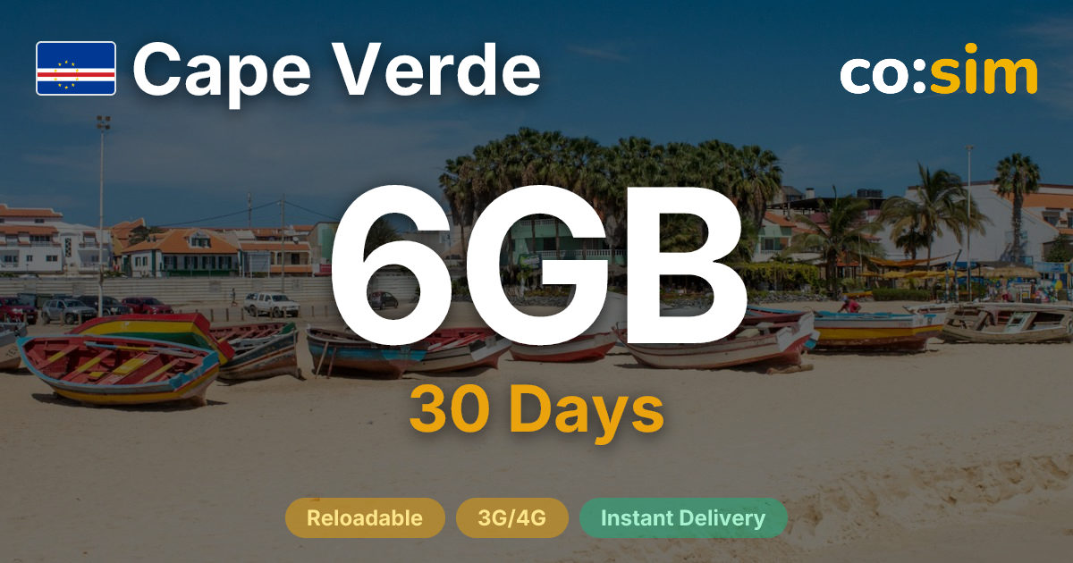 Kap Verde eSIM — 6GB