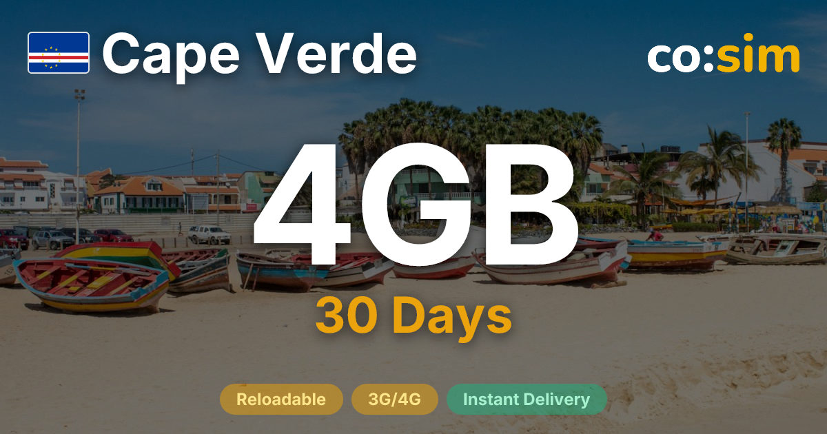 Kap Verde eSIM — 4GB